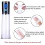 Silicone Toy Automatic Mens Pen?s Enlargement Pump to Increase The Size and Strength, Electric Vacuum Pump Male Effective Extender Electric Enlarger for Man Training Pressure Tight Design