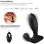 Utimi Butt Plug Anal Sex Toys Prostate Massager Waterproof Anal Vibrator Rechargeable with Remote Control Adult Sex Toys for Men or Women