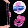 xinYxzR Couple Adults Sex Toy Flexible Vibrator Penis Cock Delay Ring G-spot Stimulator