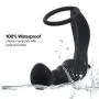 Male Prostate Massager Anal Plug Penis Ring Powerful Orgasms, Waterproof Vibrator Anal Toys Rechargeable, Lyps Caesar