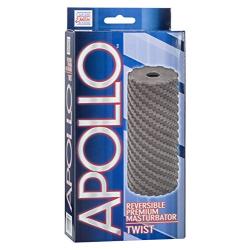 California Exotics Apollo Reversible Masturbator Twist, Grey