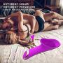 Clitoral Vibrator-Tongue Licking Vibrator with 10 Powerful Vibrations,Rechargeable,Soft Body-Safe Waterproof Silicone Sex Toys for Women Clit Stimulation