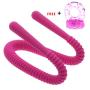 Silicone Oral Enhancing Hands Free Spreader Labia Wand Massager Female Toys,Suitable for Couples (Pink)