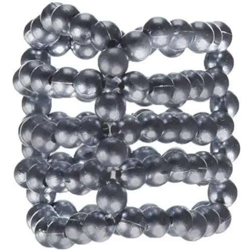 CalExotics Ultimate Stroker Beads with 5-Row of Stretchy Support Rings - Silver CalExotics Ultimate Stroker Beads with 5-Row of Stretchy Support Rings - Silver
