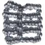 CalExotics Ultimate Stroker Beads with 5-Row of Stretchy Support Rings - Silver CalExotics Ultimate Stroker Beads with 5-Row of Stretchy Support Rings - Silver