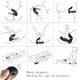 Male Prostate Massager with Testes Stimulation, 12 Speed Vibrating Anal Butt Plug Dual Motors G-spot Vibrator & Anal Stimulator Wireless Remote Anus Sex Toy for Men, Woman, Couples & Gay