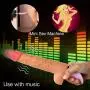 Vibrator Dildo Sex Machine for Women, Thrusting Dildo Vaginal Clit Stimulation Anal Play with 2 Thrusting Actions 7 Vibration Modes Flexible Stretching Sex Toy Love Machine