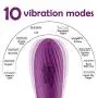 Classic Vibrator for Beginners, Fondlove Mini Vibrators with 10 Powerful Modes Waterproof G-spot Vibrator Clitoris Stimulator Rechargeable Dildos Bendable Adult Sex Toys for Women and Couple Classic Vibrator for Beginners, Fondlove Mini Vibrators with 10 Powerful Modes Waterproof G-spot Vibrator Clitoris Stimulator Rechargeable Dildos Bendable Adult Sex Toys for Women and Couple