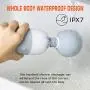 Cordless Magic Therapeutic Wand Massager Handheld - 7 Pattern / 4 Speed for Muscle Aches & Sports Recovery, Rechargeable & Waterproof (Gray Enhanced Version) Cordless Magic Therapeutic Wand Massager Handheld - 7 Pattern / 4 Speed for Muscle Aches & Sports Recovery, Rechargeable & Waterproof (Gray Enhanced Version)