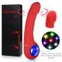 Personal Massager Stick,Rechargeable Wand for Relaxation,7 Modes,Red Personal Massager Stick,Rechargeable Wand for Relaxation,7 Modes,Red