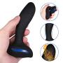 Male Prostate Massager Anal Sex Toys with 10 Vibration Modes - Heating Wireless Remote Anal Butt Plug for Unisex G spot Vibrator