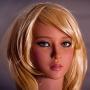 AILIJIA Lifelike Sex Doll Head Customized Skin Oral Sex Toy Doll Head for Full Size TPE Love Doll Body Mouth(13cm/5.1in) for Male (Head Only)