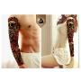 Pinkiou Temporary Tattoo Full Arm Body Stickers Arm Shoulder Tattoo For Man Women Buddha, Skull, Eagle eye, Beauty and Beast Etc (18-0092)