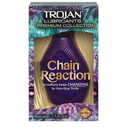 Trojan Chain Reaction Personal Lubricant, 2.7 Fluid Ounce