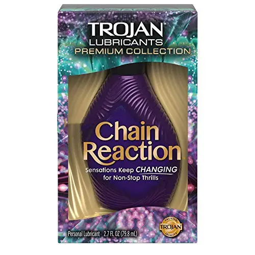 Trojan Chain Reaction Personal Lubricant, 2.7 Fluid Ounce Trojan Chain Reaction Personal Lubricant, 2.7 Fluid Ounce
