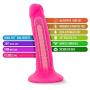 Blush 5.5 Inch Cup Realistic Suction Cup Dildo