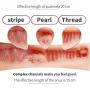 Inflatable doll male automatic humanoid one silicone smart semi-solid doll masturbation adult fun sex products first night experience - free smart voice - silicone chest - built-in vibration sucking -