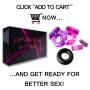 Cock Ring Set – 2 Vibrating Cock Rings w. Clit Stimulator & 1 Standard Penis Ring – Erection Enhancing Sex Toy for Men and Couples