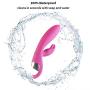 Cordless Massager Rechargeable Waterproof Personal Handheld Electric Massager with Multi Speed Powerful Motor for Body Therapeutic, Muscle Aches and Sports Recovery