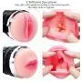Male Masturbator Cup,Electric Vibrating Pocket Pussy Stroker with Voice, Powerful Vibration Masturbation with Realistic Tight Vagina,Oral Sex Toys for Man Male Masturbator Cup,Electric Vibrating Pocket Pussy Stroker with Voice, Powerful Vibration Masturbation with Realistic Tight Vagina,Oral Sex Toys for Man