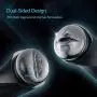 Rotatable Male Masturbators Sex Toys for Men, Transparent Pocket Pussy Strokers Realistic Textured Lifelike Vagina Mouth Blow Job Deep Throat Masturbation Cup