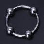 GUANGSHAN Stainless Steel Co~ck Pe~NIS Ring for Men Enhancer Prolong Séx Product