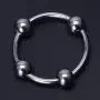 GUANGSHAN Stainless Steel Co~ck Pe~NIS Ring for Men Enhancer Prolong Séx Product