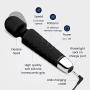 Personal Mini Wand Massager by Yarosi - Strongest Cordless Handheld Vibrating Power - Best Rated for Travel Gift - Magic Stress Away - Perfect Vibrate on Neck Back Foot Hand Pains and Sports Injury Personal Mini Wand Massager by Yarosi - Strongest Cordless Handheld Vibrating Power - Best Rated for Travel Gift - Magic Stress Away - Perfect Vibrate on Neck Back Foot Hand Pains and Sports Injury