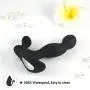 ROWAWA Anal Sex Toy Rechargeable Prostate Massager for Men, 2.7 Ounce