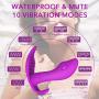 Hands Free Play USB Rechargeable Wearable G-Spot Víbratórs for Women Waterproof Cl-ǐtoral Invisible Víbratór Sexxxo Toys Toys for Couples, Tshirt Realistic Silicone