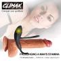 Vibrant O-ring flexible ring male enhanced sports couple fun massage toy - fully elastic and comfortable massage stick, the most authentic massage experience - USB charging and waterproof - travel fr