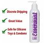 Sensual Wands Essensual Hybrid Lube - Best Personal Silicone Water Based Lubricant - Men Women Edible Sexual Lubricants for Couples Sex Anal Butt - Hypoallergenic