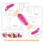 Vibrating Cock Ring - Remote Control - Cockring Full Silicone Waterproof Rechargeable Penis Ring Vibrator - Best Sex Toy for Male or Couples - Enhancing Last Longer Orgasm - Vagina Massage Toys Gift