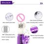 Portable LED Light USB Rechargeable Massager Electronic Mobile Computer Power Vibration Suitable for Home Personal Fitness Sports Wireless Wand Massage Cordless Electric Massager