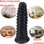 Dildo Anal Plug Strong Sucker 9.4 inch G spot/Anal Stimulation Instrument Beginners Female Extra Long Thicken Firm Handsfree Relax Massager Toys