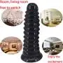 Dildo Anal Plug Strong Sucker 9.4 inch G spot/Anal Stimulation Instrument Beginners Female Extra Long Thicken Firm Handsfree Relax Massager Toys