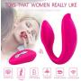 Vǐbrátǒr Women Wireless U Shape Muti Speed Vibratr USB Rechargeable G-Spot d Adullt New Style Toys Couple Products,Vibratrs Functional Suckers