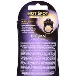 Trojan Vibrations Hot Spot Vibrating Ring