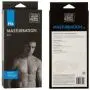 CalExotics His Masturbation Kit - Male Silicone Masturbator Sleeve - Adult Male Cock Ring Sex Toy Set - Clear