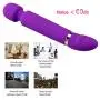 Padgene Waterproof Dual Vibrators Rechargeable Wireless Therapeutic Handheld Wand Massager for Muscle Aches & Sports Recovery (Purple) Padgene Waterproof Dual Vibrators Rechargeable Wireless Therapeutic Handheld Wand Massager for Muscle Aches & Sports Recovery (Purple)