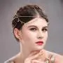 Aukmla Gold Small Coins Hair Chain Boho Festival Wedding Headpiece Head Chain Spring Summer Christmas Headchain Gold Hair Jewelry for Women and Girls Aukmla Gold Small Coins Hair Chain Boho Festival Wedding Headpiece Head Chain Spring Summer Christmas Headchain Gold Hair Jewelry for Women and Girls
