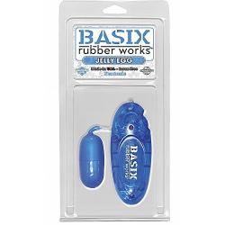 Basix Rubber Works Jelly Egg, Blue