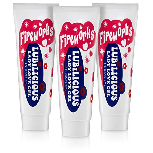 Lubilicious Fireworks Lady Love Gel | Enhances Female Arousal & Libido | Heightened Orgasm | Natural Stimulation for Maximum Climax | Personal Lubricant | Warming & Cooling 1 oz (3) Lubilicious Fireworks Lady Love Gel | Enhances Female Arousal & Libido | Heightened Orgasm | Natural Stimulation for Maximum Climax | Personal Lubricant | Warming & Cooling 1 oz (3)