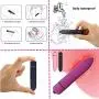 Mini Wand Massager - Compact Power Bullet Vibrator with 10 Multi-Speed Vibrations - Personal Massager Wand for Women,Wireless Waterproof Mini Wand Massager - Compact Power Bullet Vibrator with 10 Multi-Speed Vibrations - Personal Massager Wand for Women,Wireless Waterproof