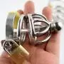 " Attica Hell 1.75" - Xtra Short - Heavy Duty : Stainless Steel Chastity Device / Removable Hollow Urethral Penis Plug . Welded By Manhood AcademyTM . Made in USA (Not Imported) (1.75" 43mm Cock Ring)