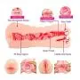 Soft Ribbed Tight Pocket Púśsy Real Skin Adult Toys Soft Ribbed Tight Pocket Púśsy Real Skin Adult Toys