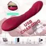 G Spot Dildo Vibrator for Female Vagina Clitoris Anal Stimulator, Waterproof Rechargeable Quiet Vibrating Powerful Vibrators Adult Sex Toy Gift for Women Couple with 12 Vibration Mode- MELO (Burgundy) G Spot Dildo Vibrator for Female Vagina Clitoris Anal Stimulator, Waterproof Rechargeable Quiet Vibrating Powerful Vibrators Adult Sex Toy Gift for Women Couple with 12 Vibration Mode- MELO (Burgundy)