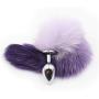MIUNIKO Sexy Fetish Anal Tail Butt Plug Bondage BDSM Restraint Kit for Couples
