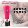 Bullet Vibrator, Iusmnur Mini Lipstick Clitorial Stimulation Toys, Rechargeable Waterproof G Spot Vibrator with 10 Vibration Modes Sex Toys for Women Couples