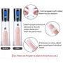 Sexpoy Wonderful Automatic Soft Wand Rechargeable Electronic Male Enhancement Pump with Clear Tube for Easy Viewing for Beginners 100% Secret Packing